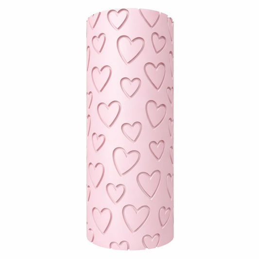 25 - HEARTS EMBOSS TEXTURE ROLLER