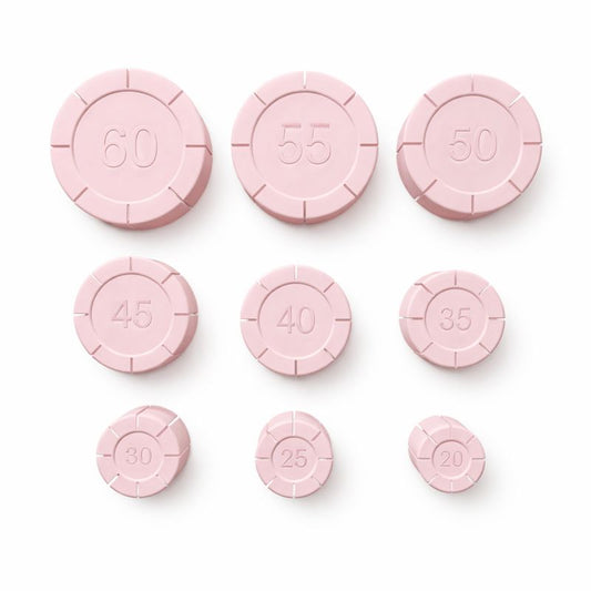 95 - POLYMER CLAY HOOP SHAPER AND SIZE GUIDE  - 8 SLOTS