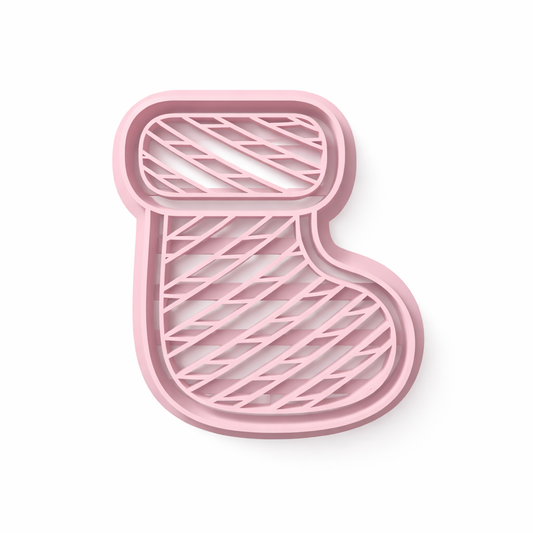 8 - WOVEN CHRISTMAS SOCK