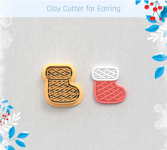 8 - WOVEN CHRISTMAS SOCK